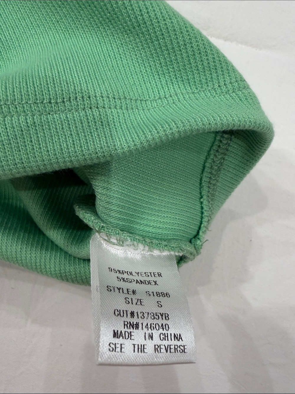 Signature8 Green Cropped Tank - Picture 6 of 6